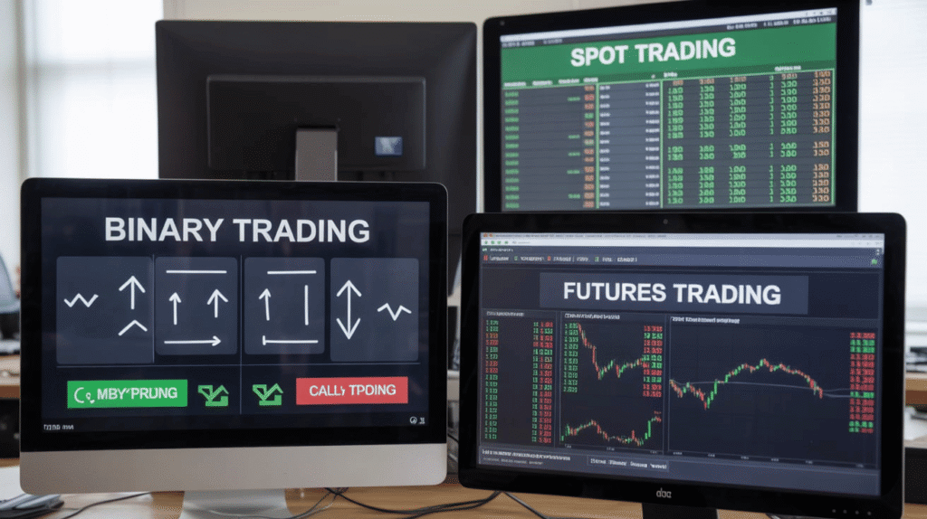 Binary Trading vs Spot & Futures
