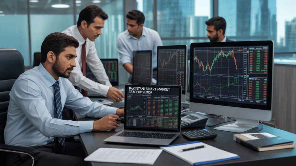 Pakistani Binray Market Traders Report